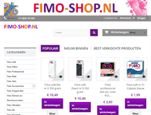 Tablet Screenshot of fimo-shop.nl